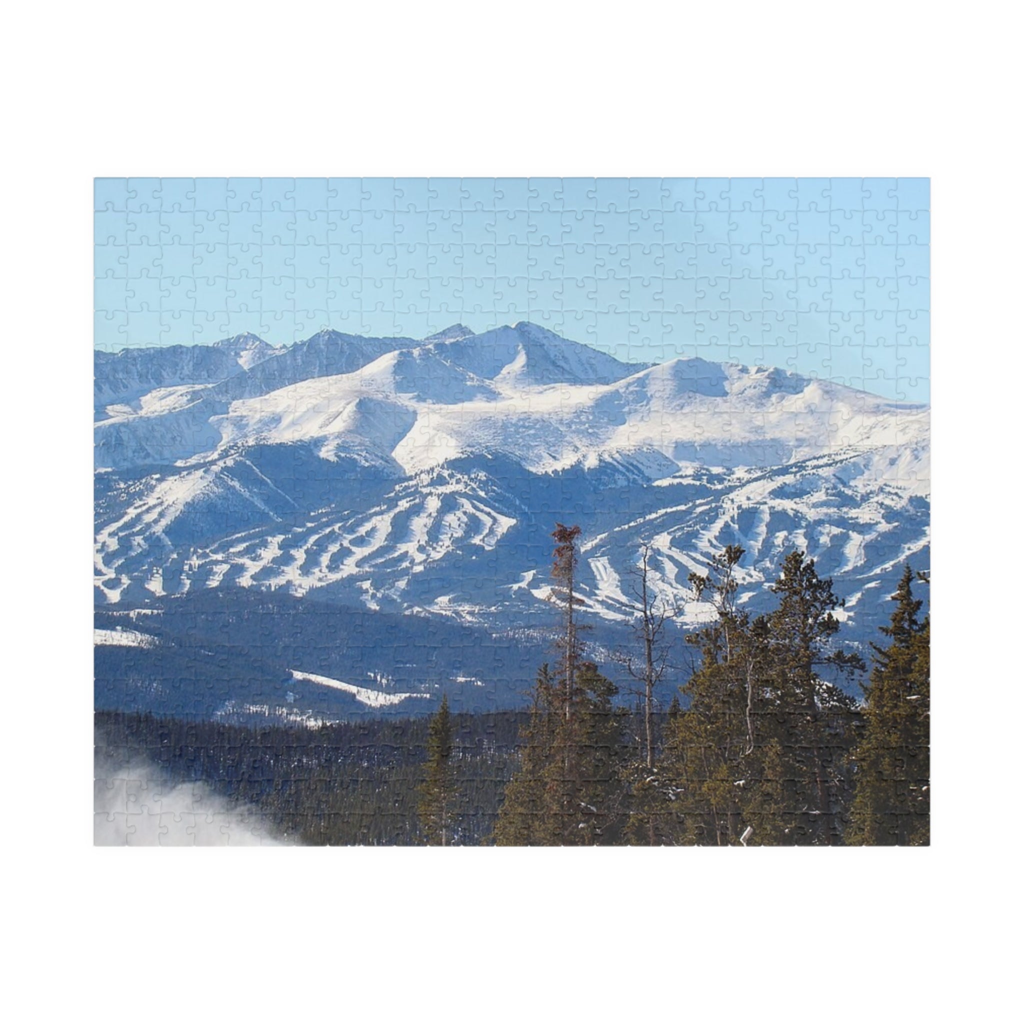 Breckenridge Ski Area Dercum Mountain Puzzle — Scenic Colorado Ski Resort Jigsaw (110–1014 pcs)