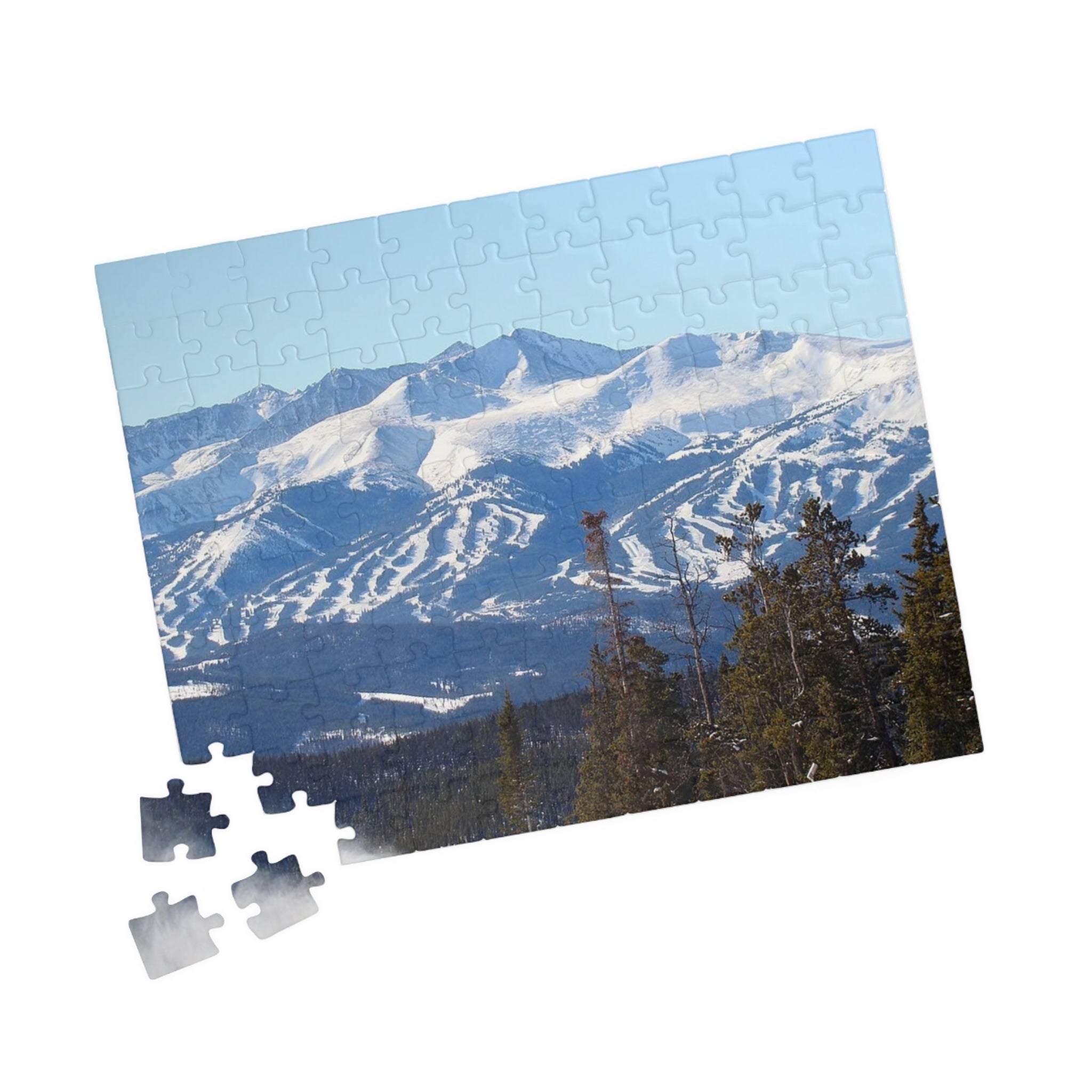 Breckenridge Ski Area Dercum Mountain Puzzle — Scenic Colorado Ski Resort Jigsaw (110–1014 pcs)