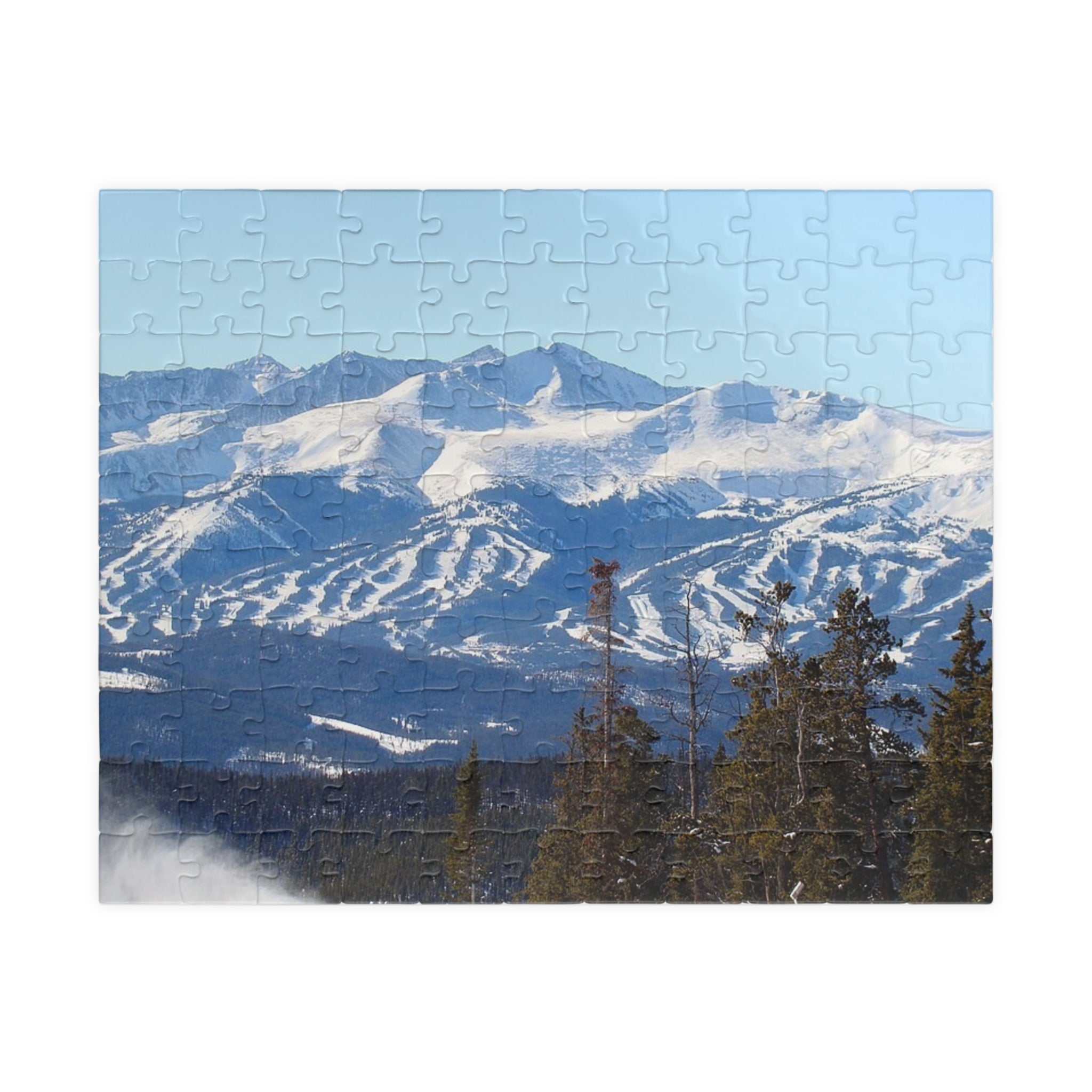 Breckenridge Ski Area Dercum Mountain Puzzle — Scenic Colorado Ski Resort Jigsaw (110–1014 pcs)