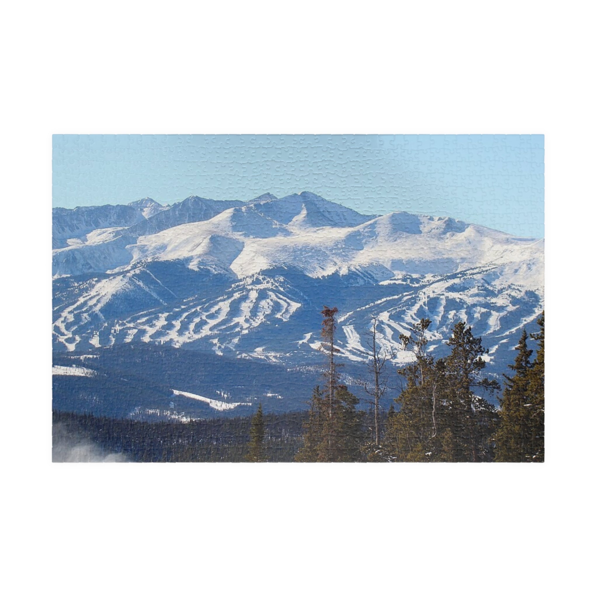 Breckenridge Ski Area Dercum Mountain Puzzle — Scenic Colorado Ski Resort Jigsaw (110–1014 pcs)